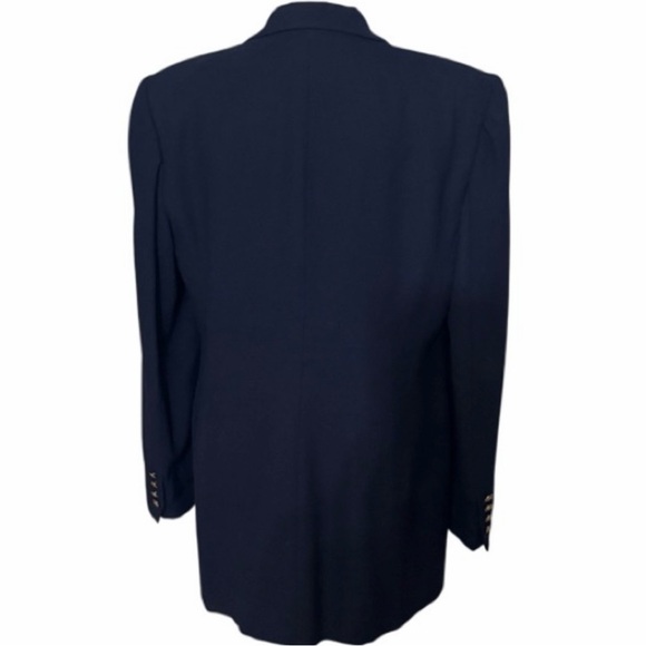 Ralph Lauren Navy Blazer with Embroidered Crest - Picture 6 of 11